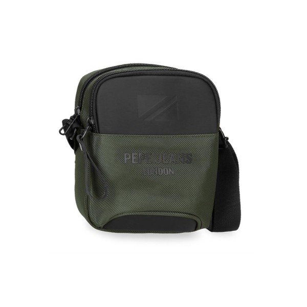 PEPE JEANS BROMLEY TAMNO ZELENA TORBA NA RAME